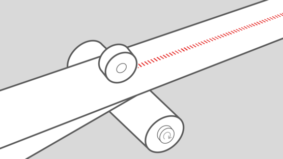Un sistema microbond para la soldadura longitudinal de un material no tejido
